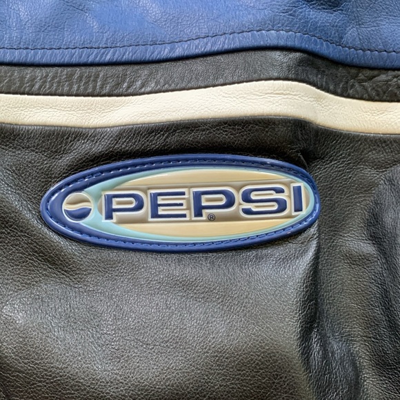 Vintage Pepsi Leather Jacket. Size XL. - Picture 2 of 8